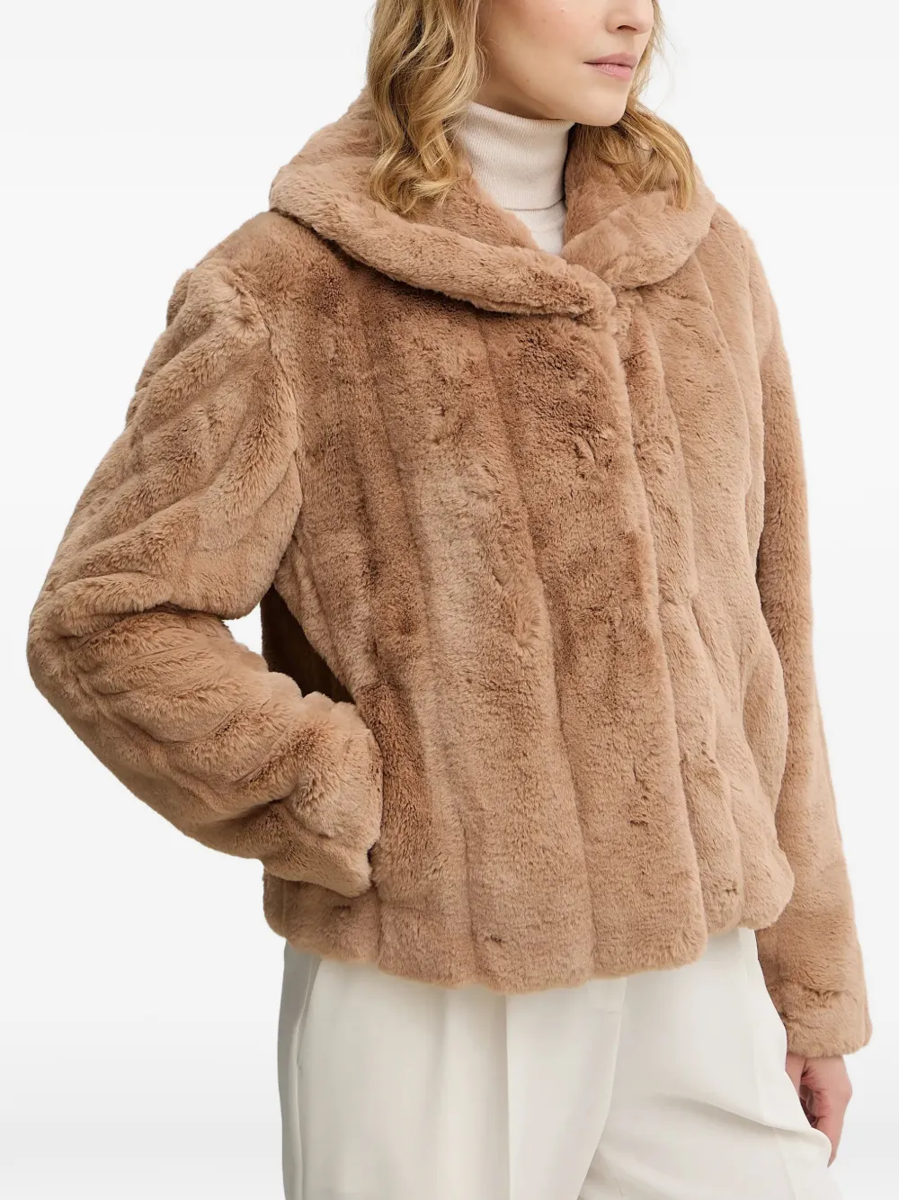 GUESS USA Jack met capuchon Beige