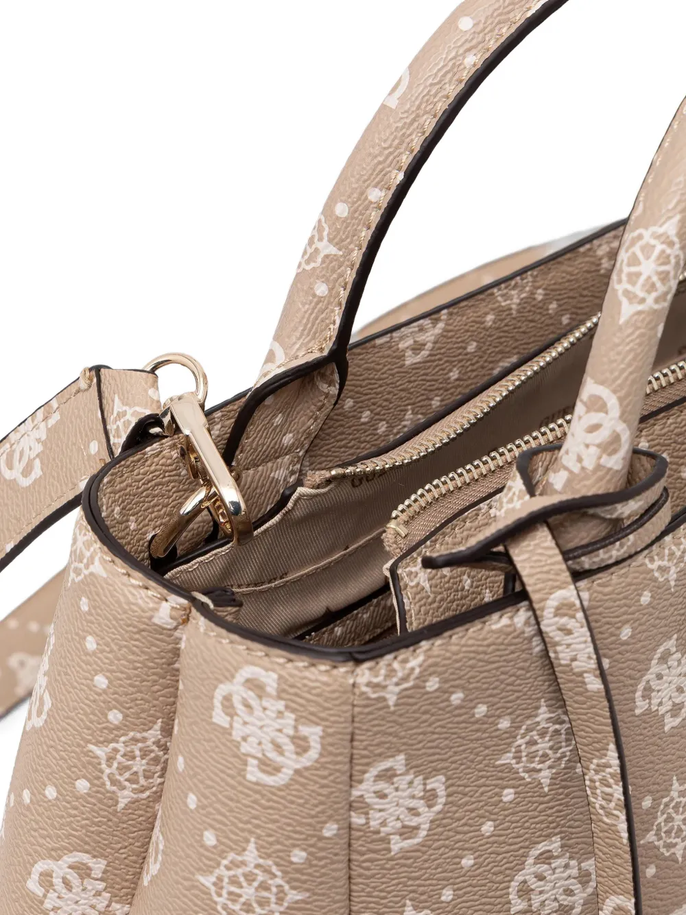 GUESS USA Carrie 4G shopper Beige