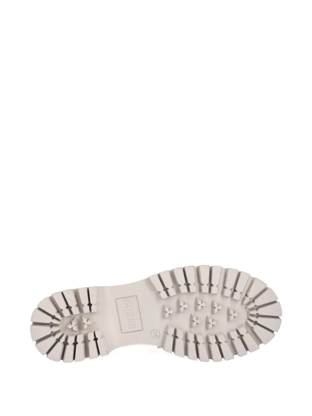 GUESS USA Almer loafers met kettingdetail Beige