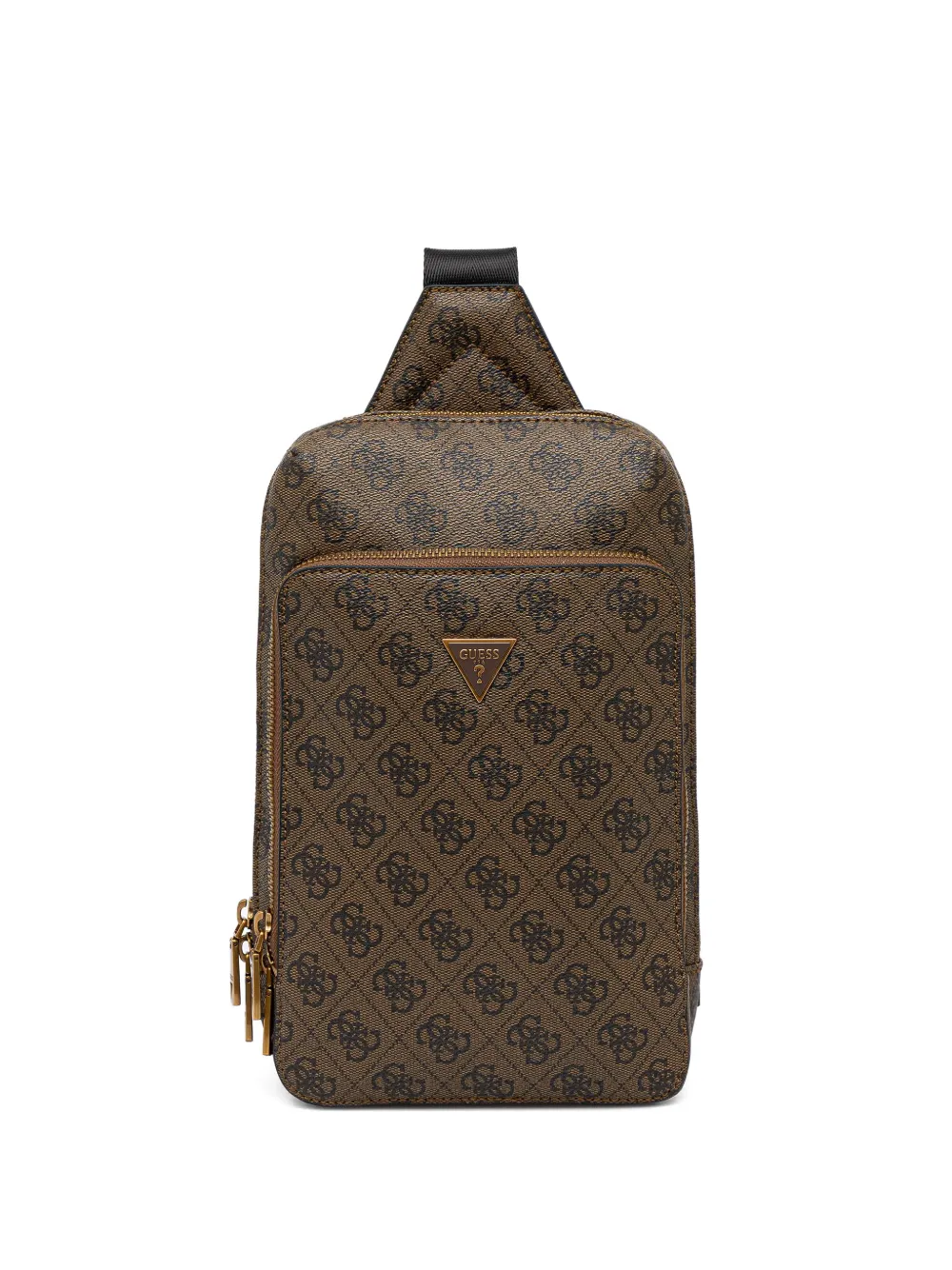 GUESS USA mini Milano zipped backpack - Marrone