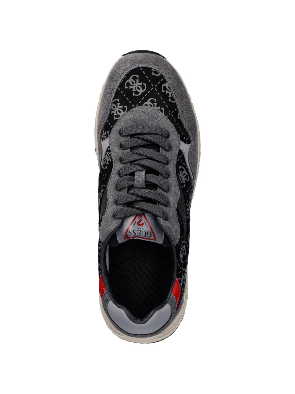 GUESS USA Aria sneakers met logoprint Grijs