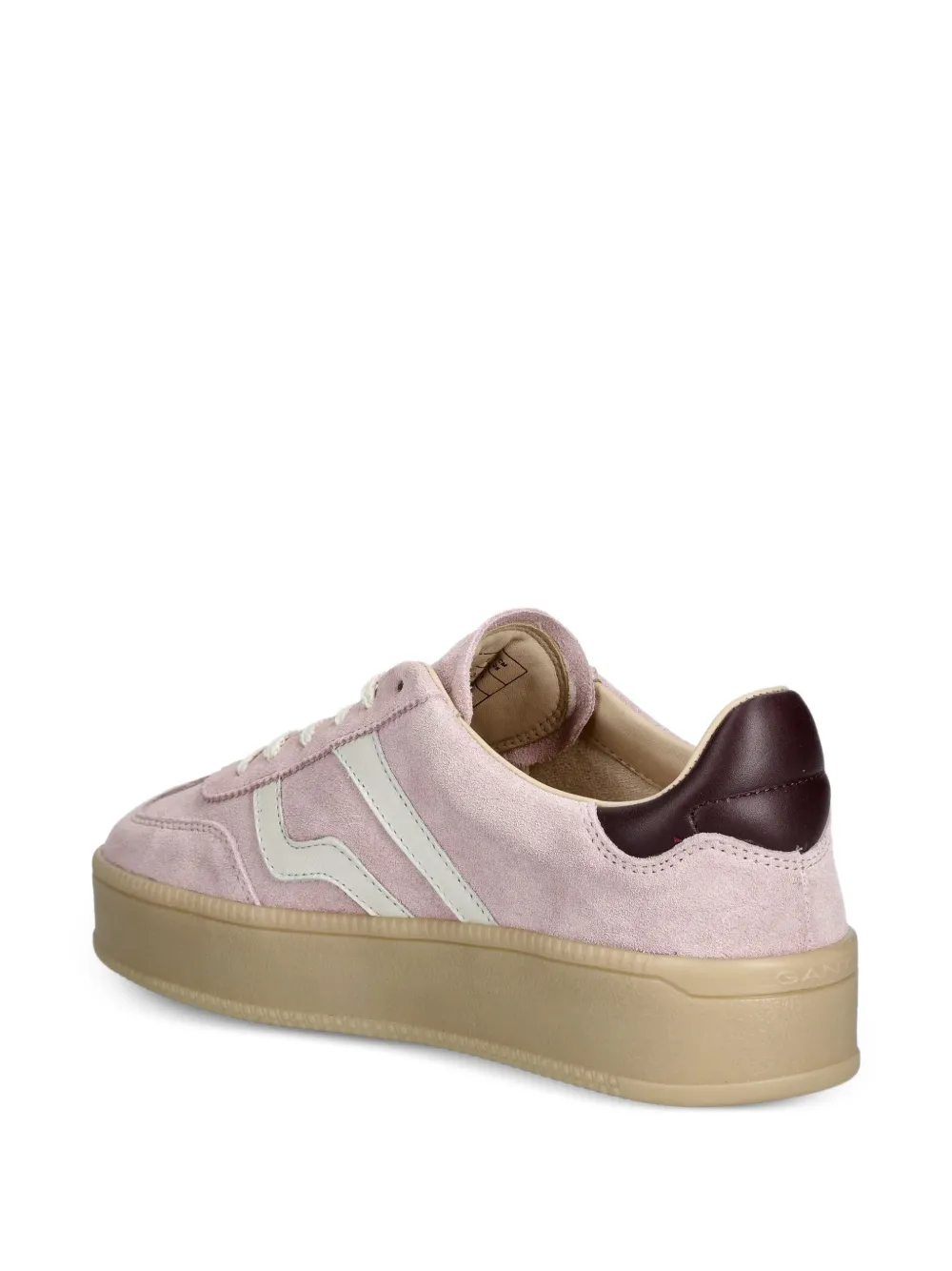 Gant Sneakers met gestreept vlak Roze