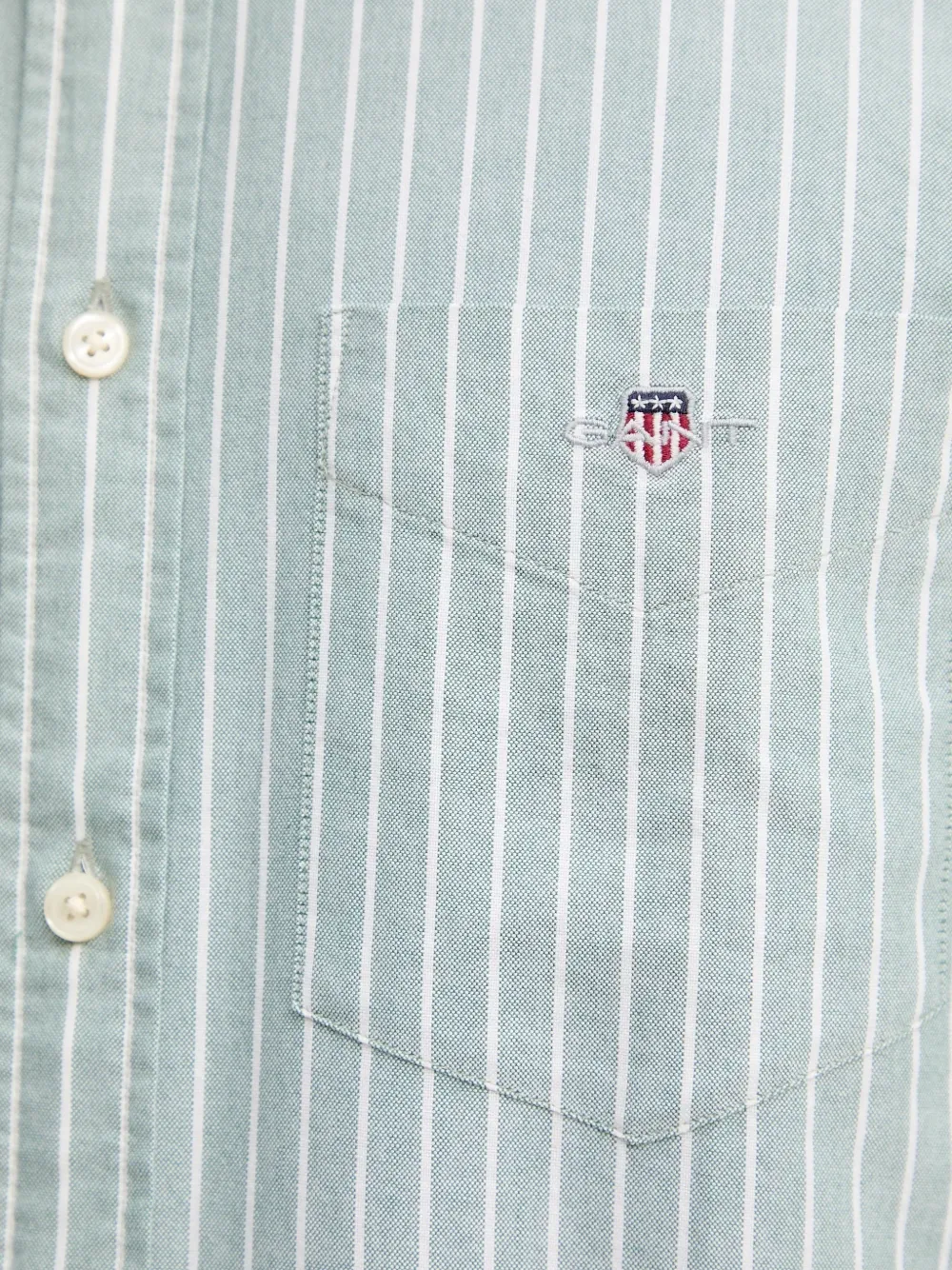 Gant T-shirt met opgestikte zak Groen