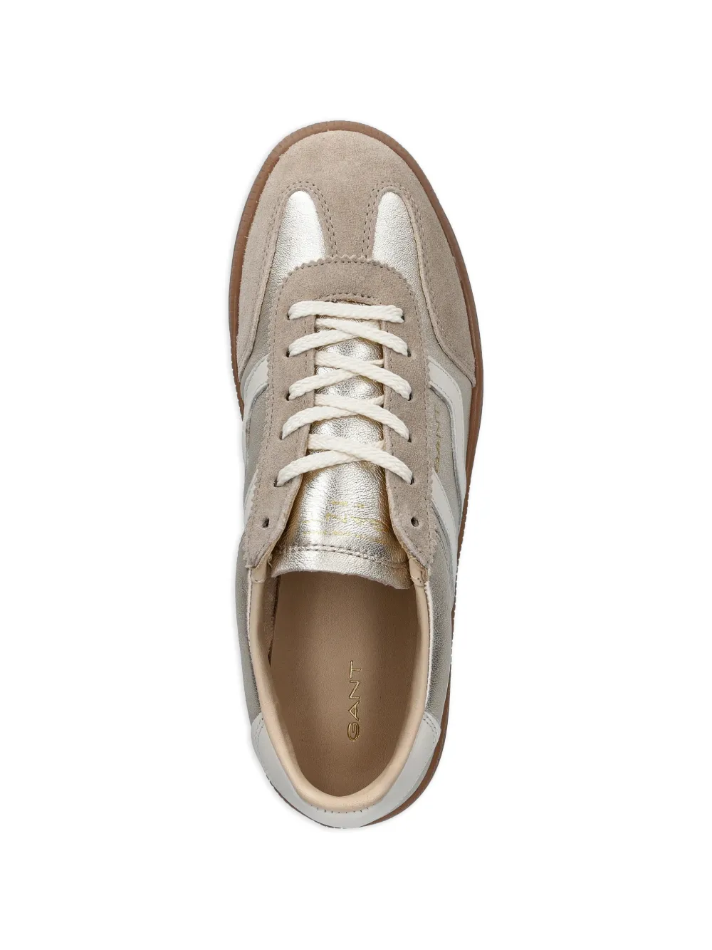 Gant Cuzima sneakers met vlakken Goud