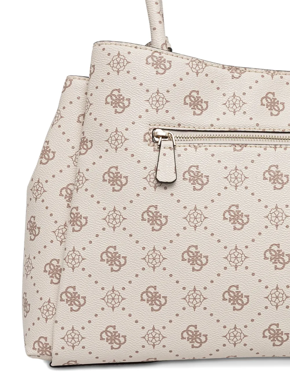 GUESS USA Shopper met logobedel Beige