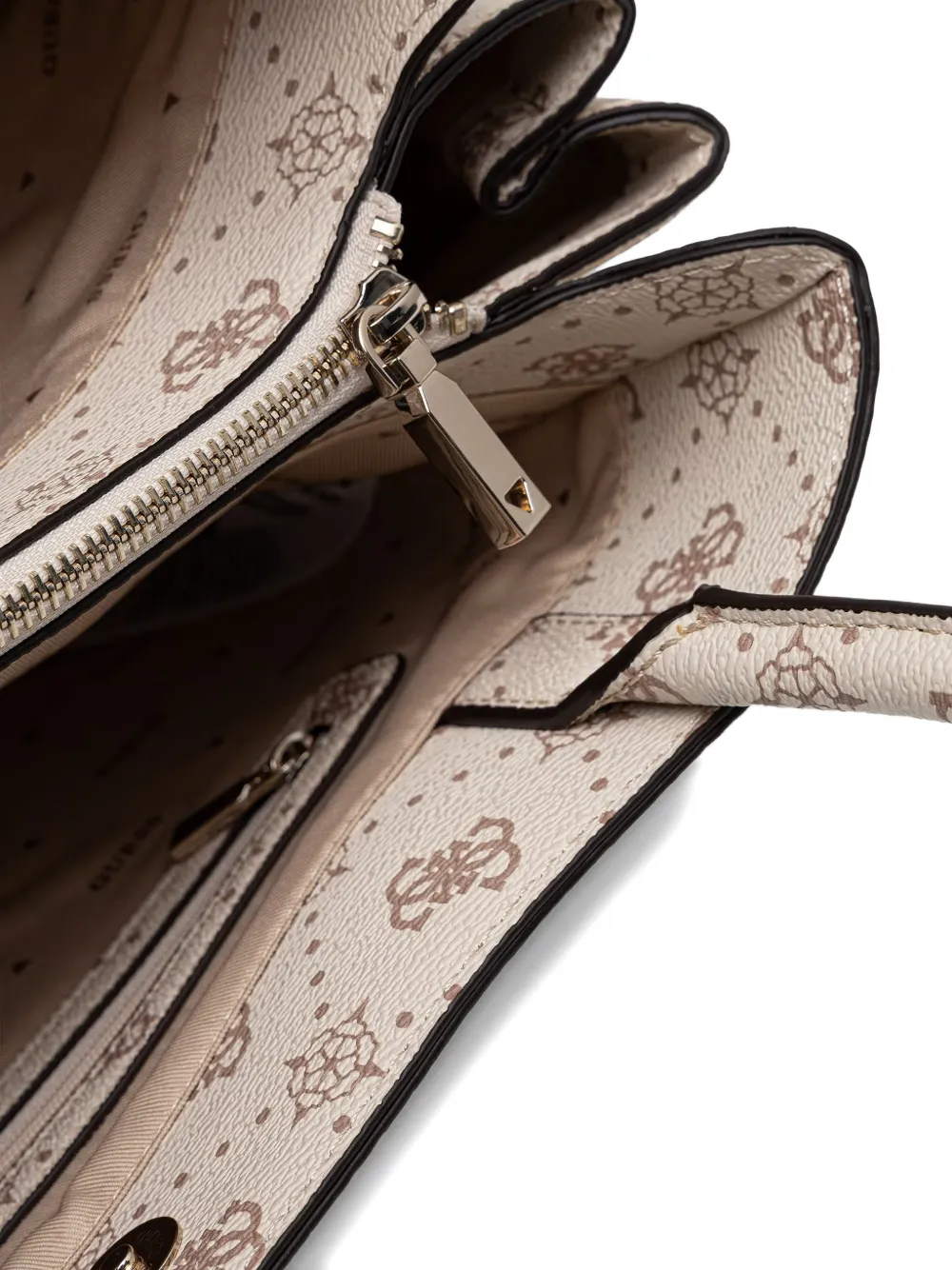GUESS USA Shopper met logobedel Beige