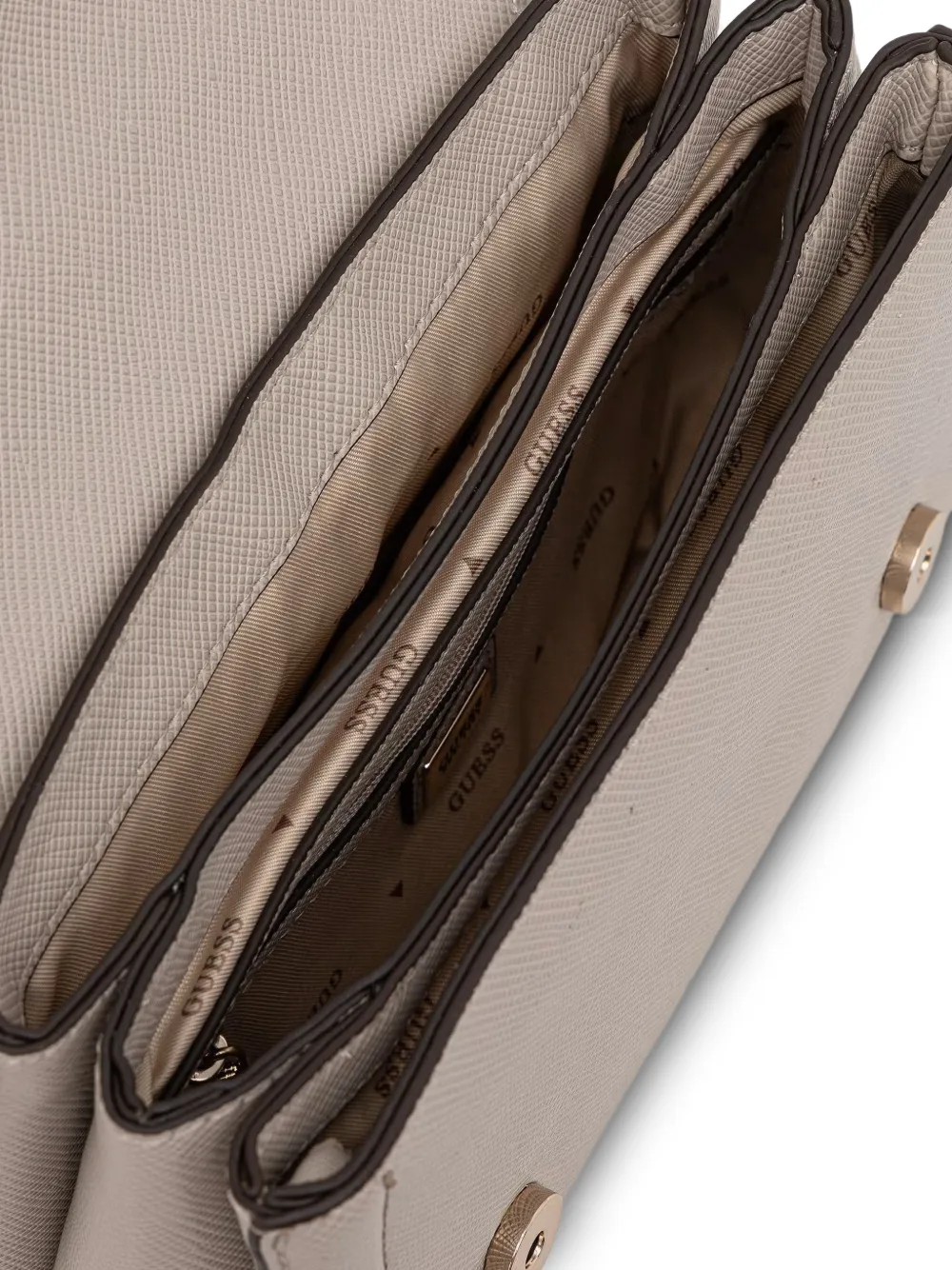 GUESS USA Noelle kleine schoudertas Beige
