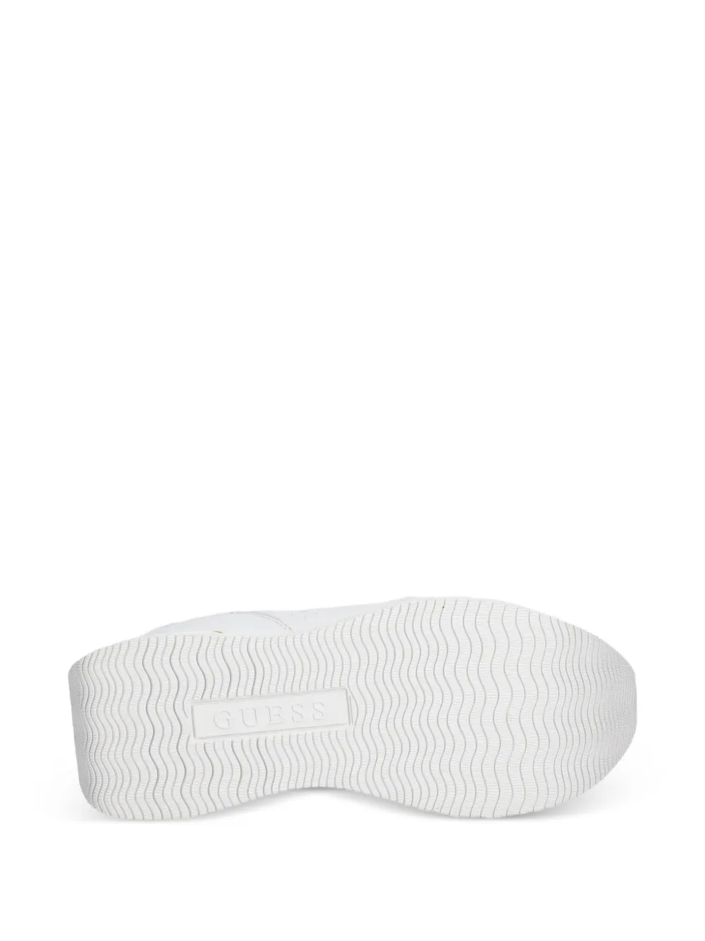 GUESS USA Camrio 4G sneakers met plateauzool en logo Wit