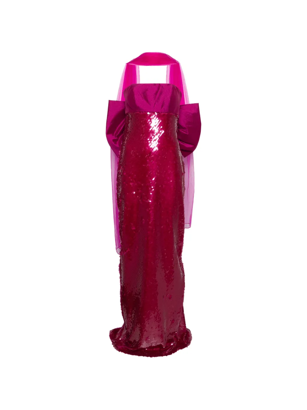 Marfil Barcelona sequinned maxi dress - Rosa