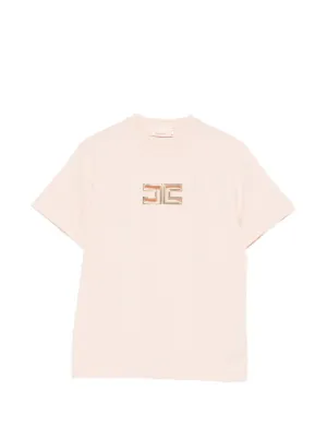 Fendi Kids エンブロイダリー Tシャツ | ピンク | FARFETCH JP