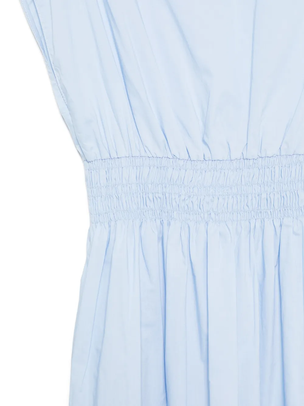  Roberto Collina Elasticated-waist Midi Dress - Blue 