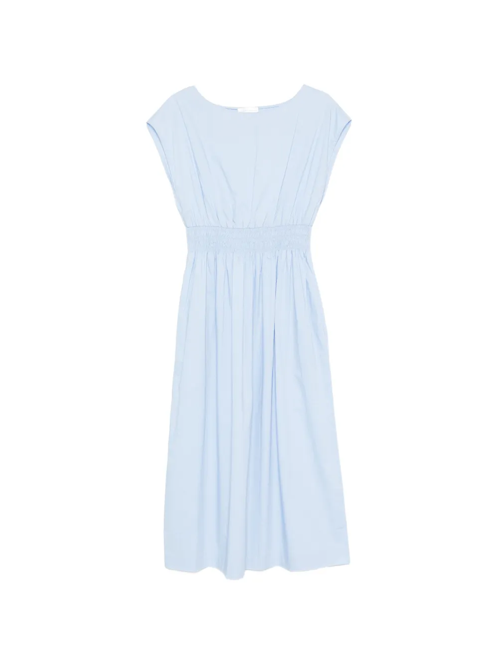 Roberto Collina elasticated-waist midi dress - Blu