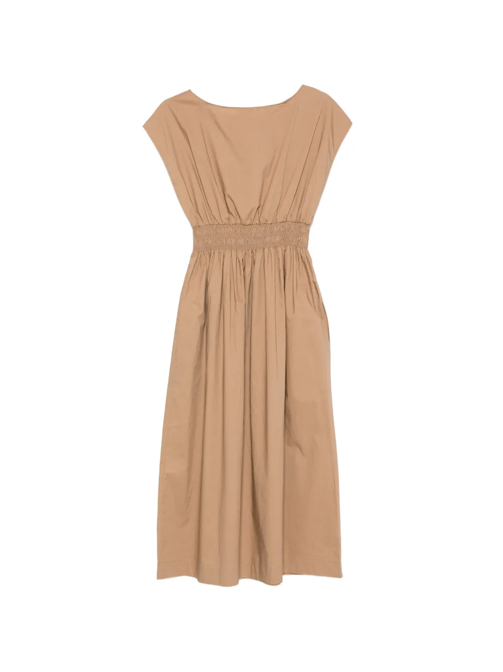  Roberto Collina Crew-neck Midi Dress - Neutrals 