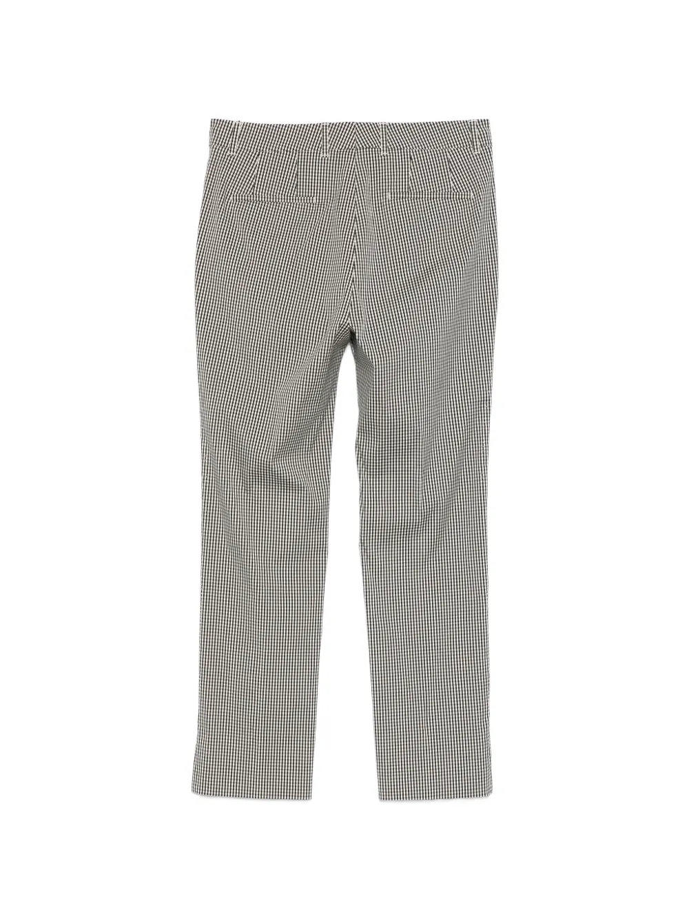 Incotex Broek met gingham-ruit Zwart