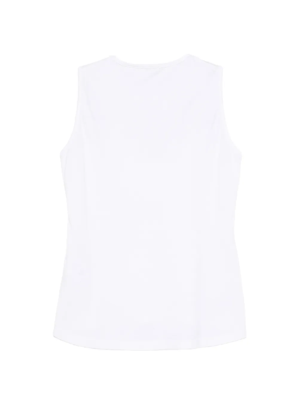  Roberto Collina Sleeveless Top - White 