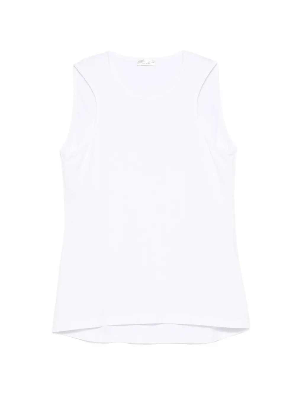 Roberto Collina sleeveless top - Weiß