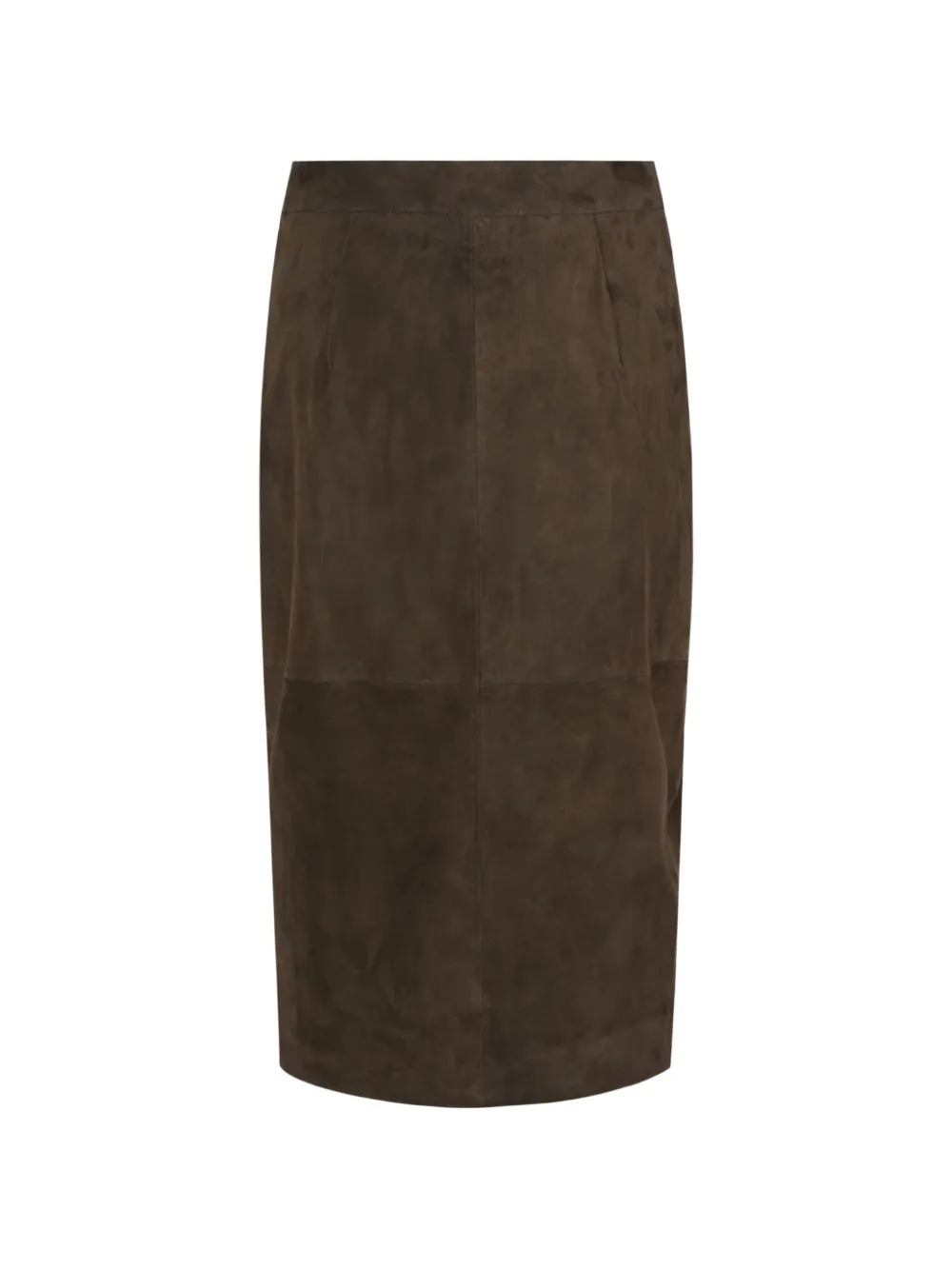  Enes Suede Skirt - Brown 