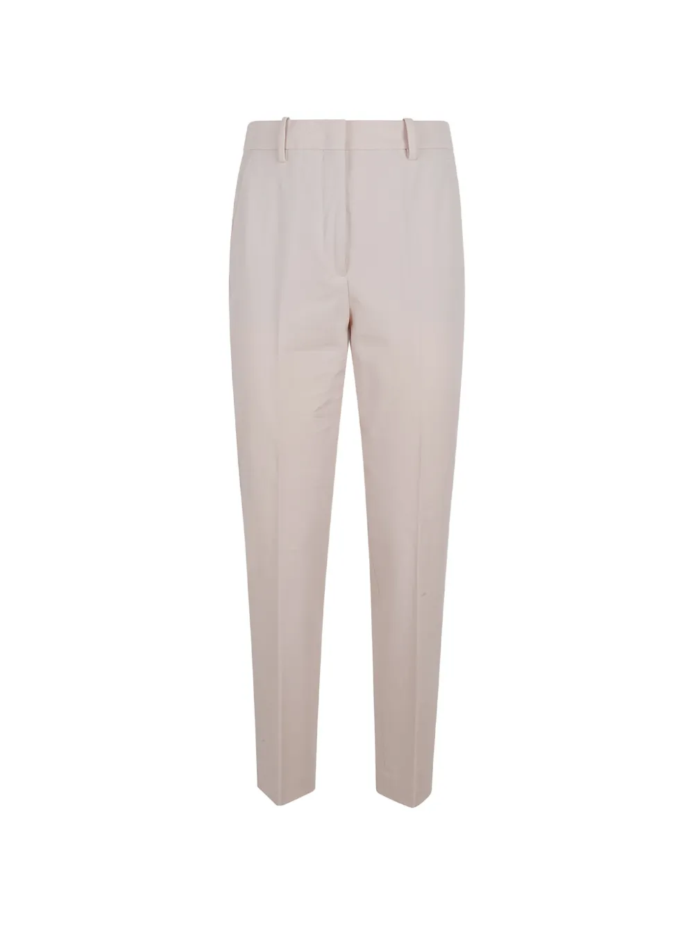 Incotex elasticated-waistband pressed-crease trousers - Toni neutri