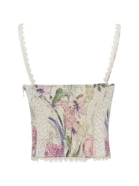 Charo Ruiz Ibiza floral lace top