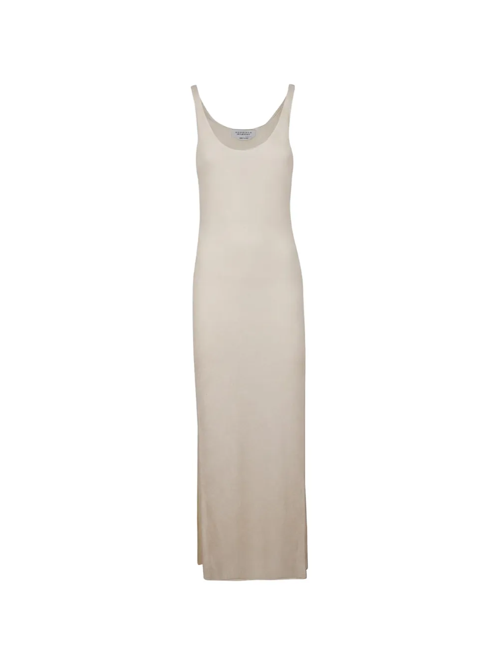 Gabriela Hearst maxi scoop-neck knitted dress - Neutrals