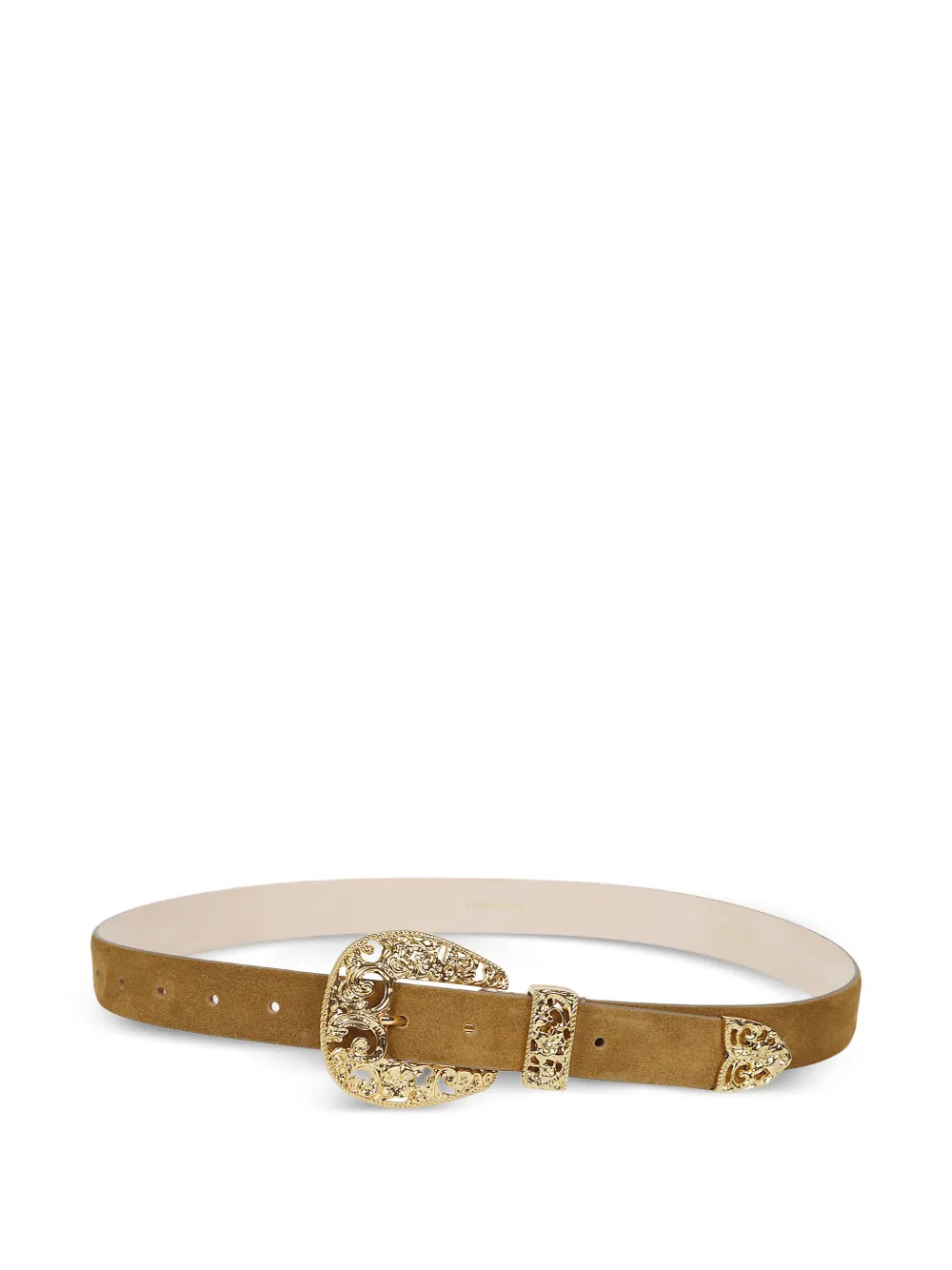 Déhanche Versailles suede belt - Toni neutri