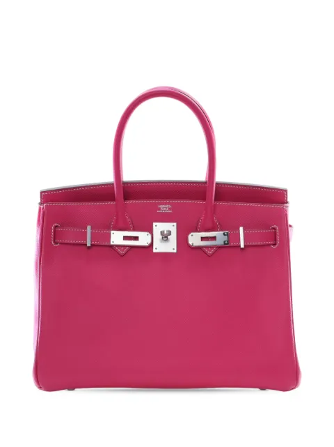 Hermès Pre-Owned 2013 Epsom Candy Birkin Retourne 30 handbag