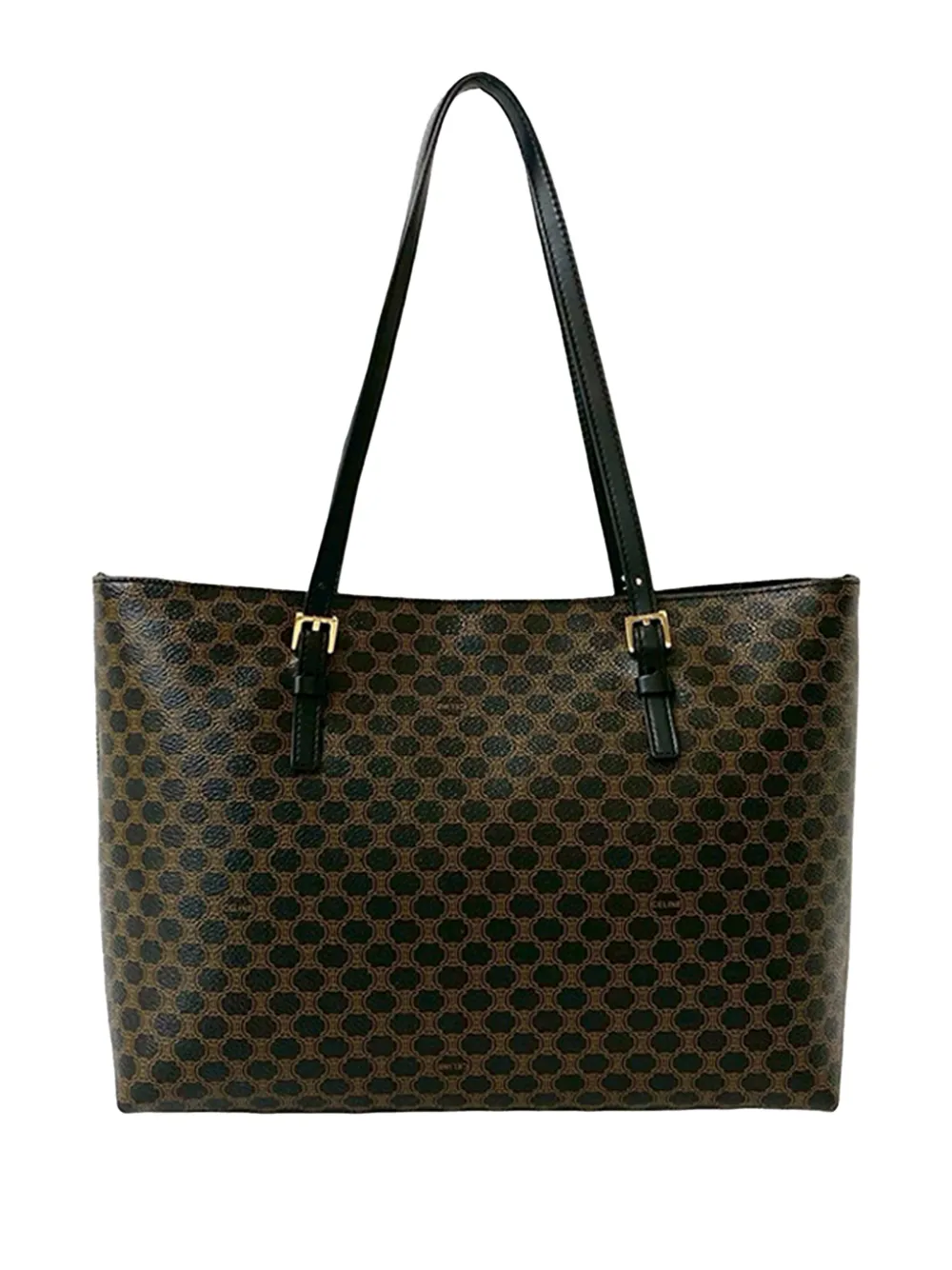 Celine Pre-Owned 2000 Macadam Coated Canvas tote bag - Nero