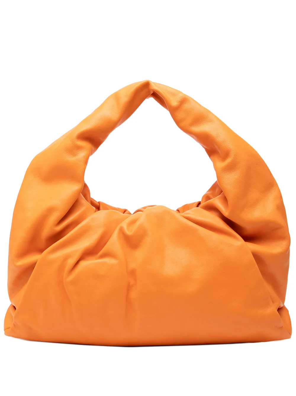 Bottega Veneta Pre-Owned 2012-2025 Lambskin The Pouch shoulder bag - Arancione