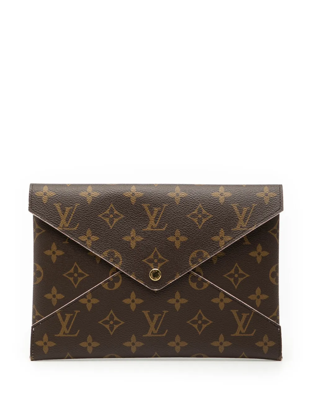 Louis Vuitton Pre-Owned 2021-2025 Monogram Pochette Kirigami Set clutch bag - Marrone