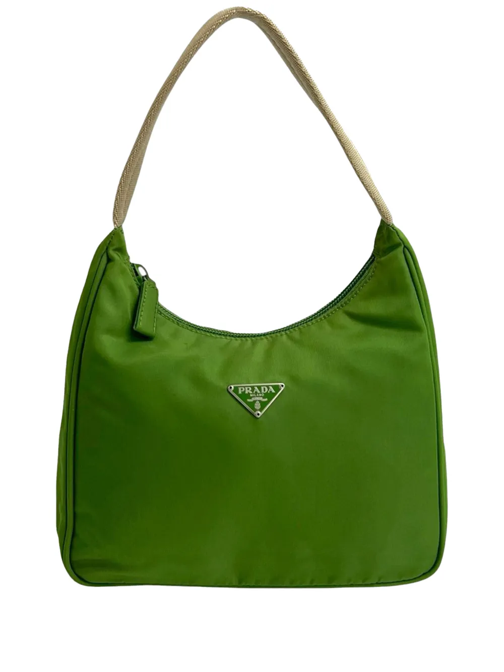 Prada Pre-Owned 2000-2013 Tessuto shoulder bag - Verde