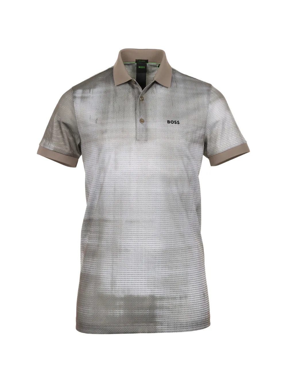 Hugo Boss Logo-detail Polo Shirt In Green