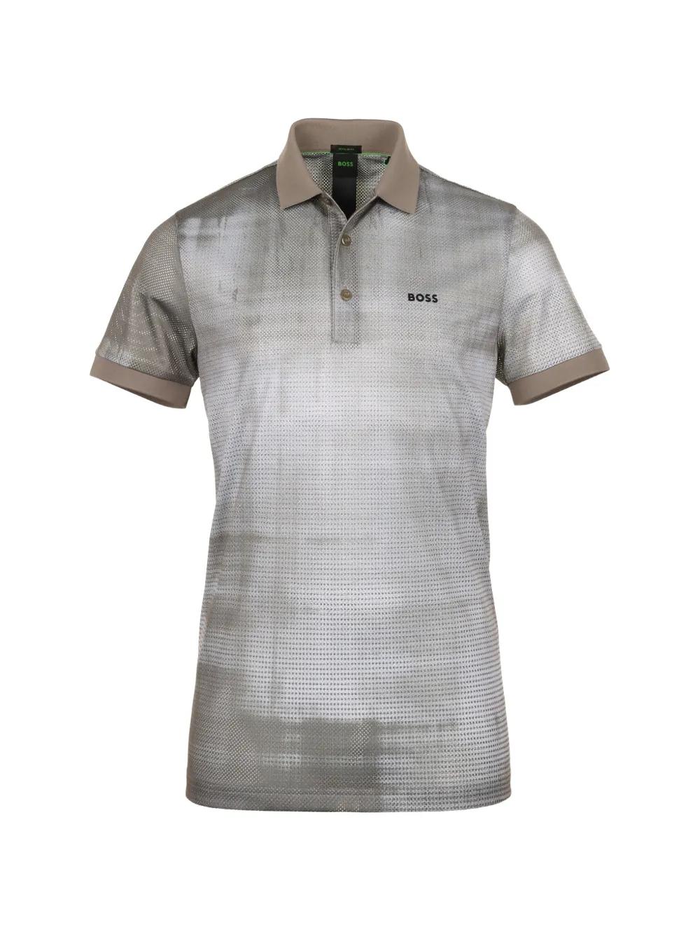 BOSS logo-detail polo shirt – Green BOSS logo-detail polo shirt – Green