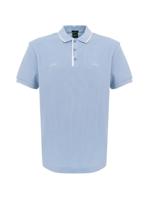 BOSS logo-detail polo shirt