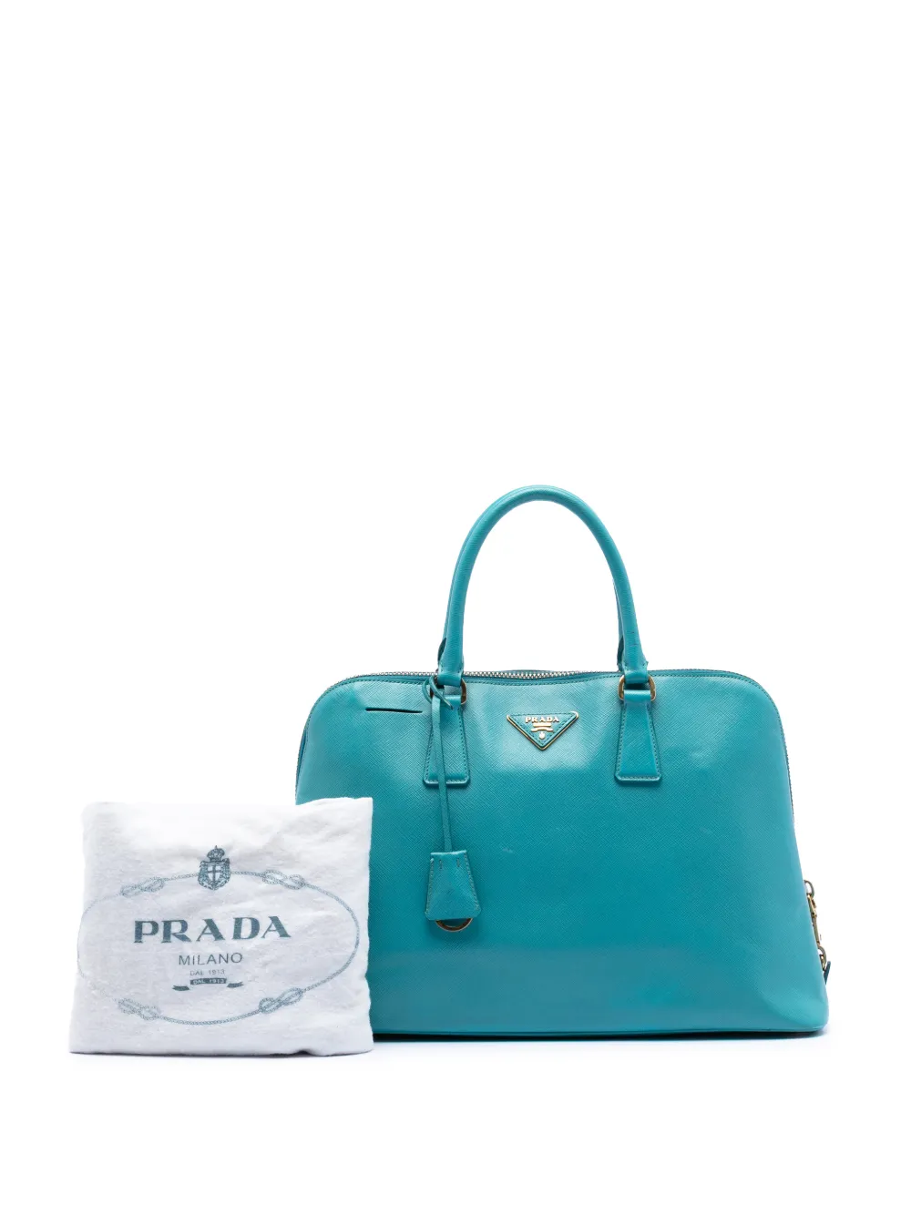 2010-2025 Large Saffiano Lux Promenade Satchel