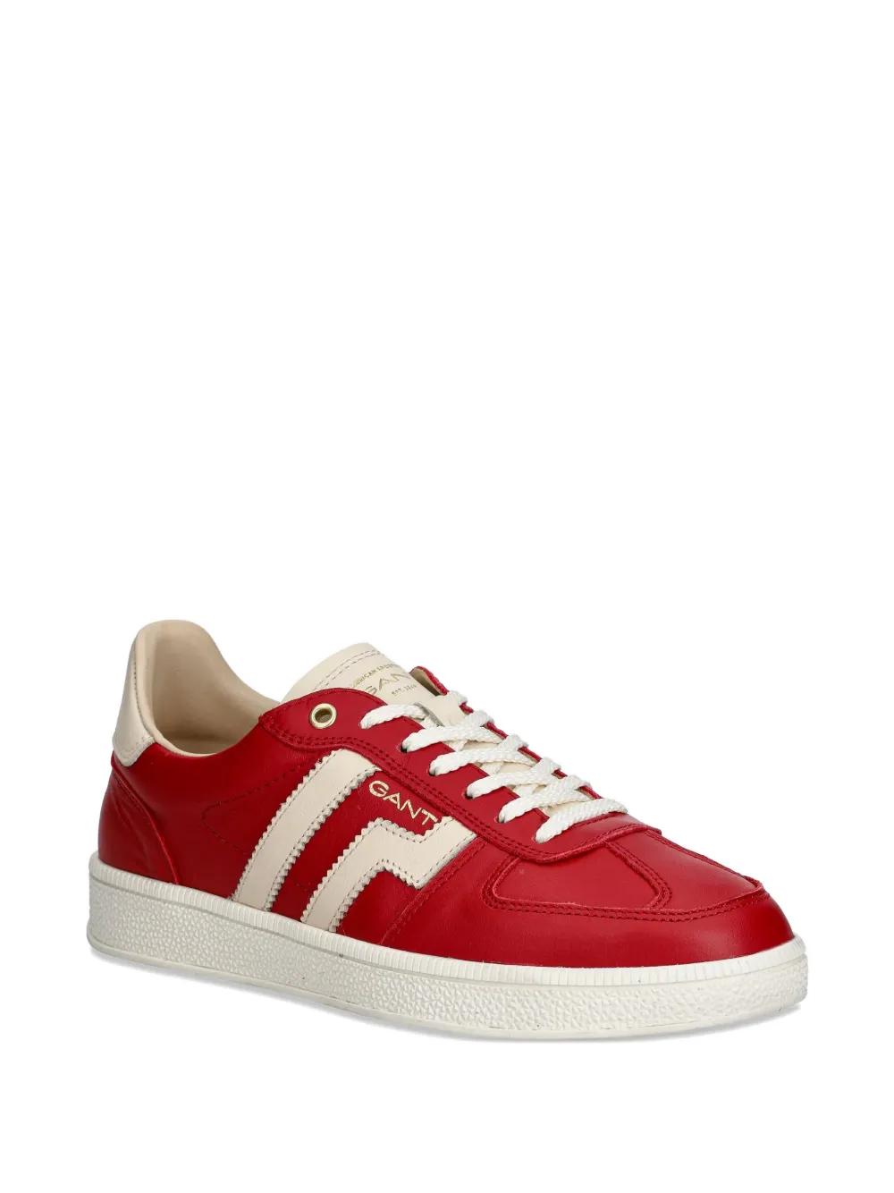 Gant Cuzima leren sneakers Rood