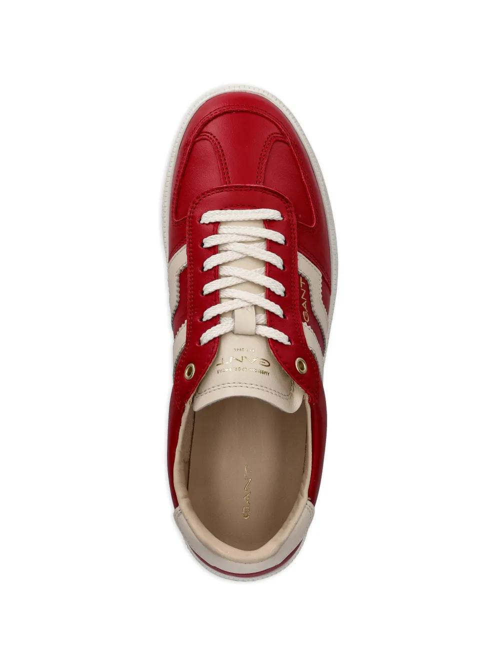 Gant Cuzima leren sneakers Rood