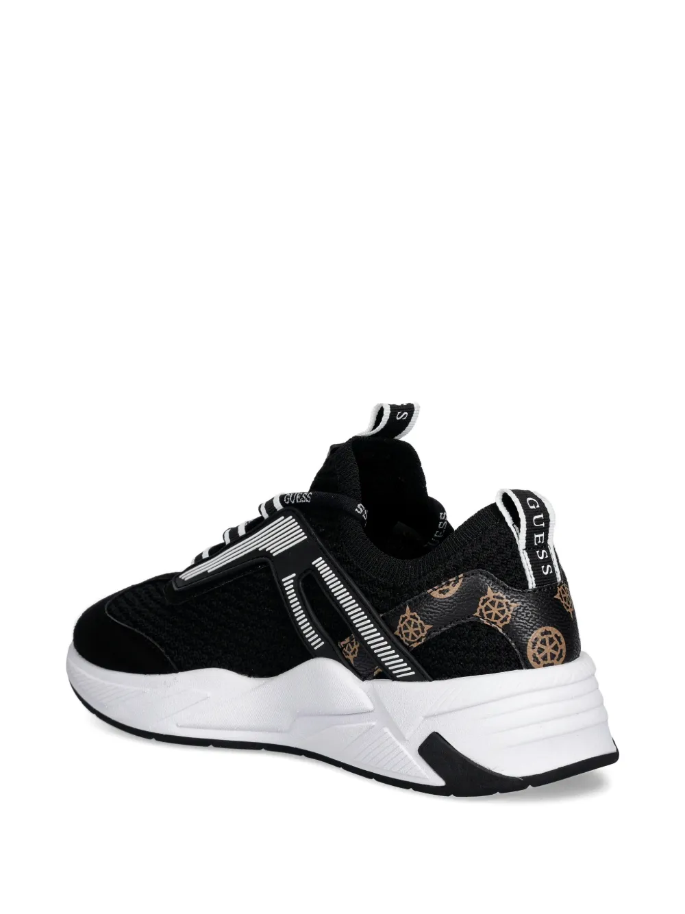 GUESS USA Genga sneakers met vlakken Zwart