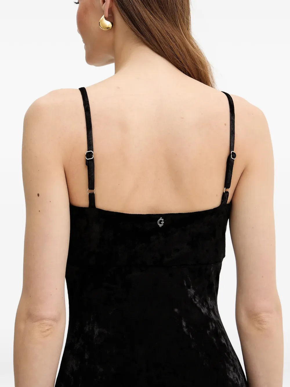 GUESS USA Midi-jurk met bandje Zwart