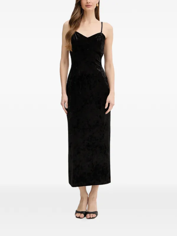 guess midi dress GUESS Women's Nicki Crocheted Sleeveless Midi Dress