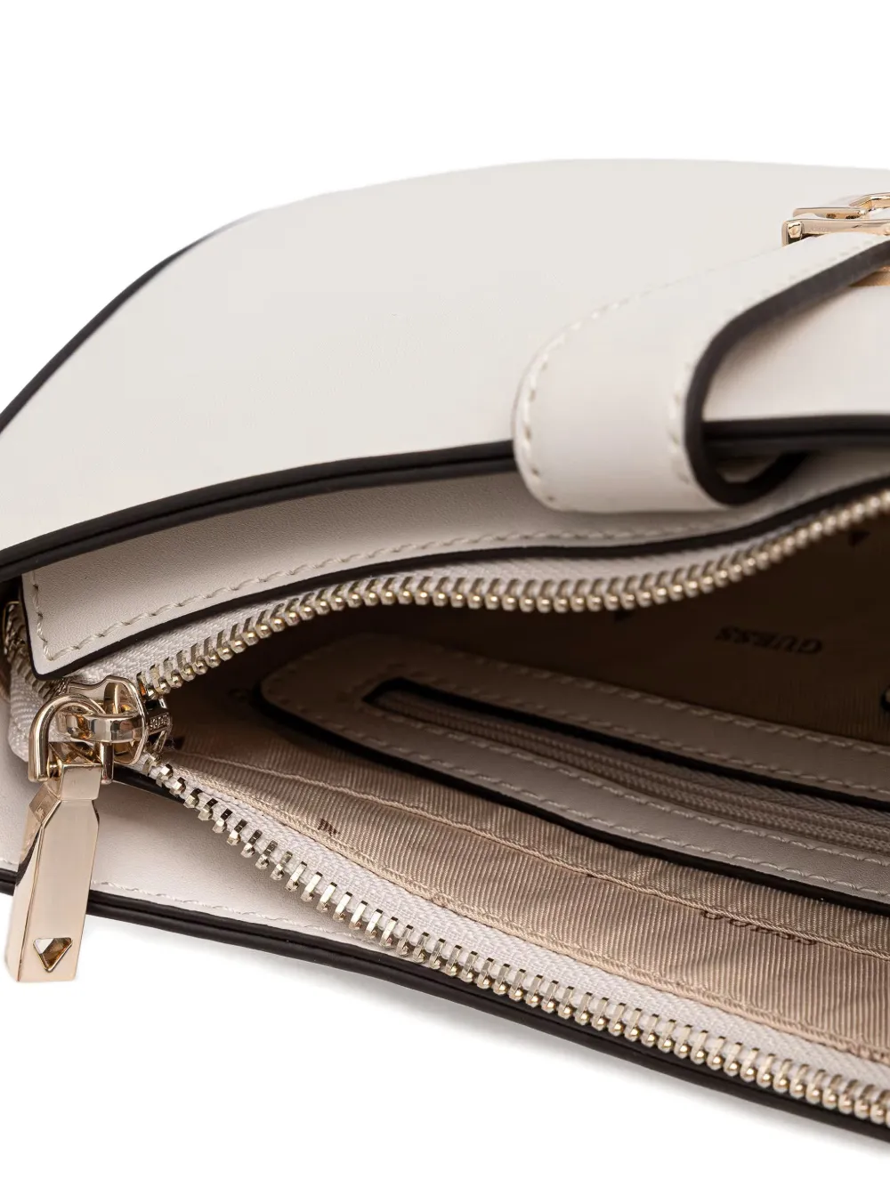 GUESS USA Schoudertas met kettingdetail Wit