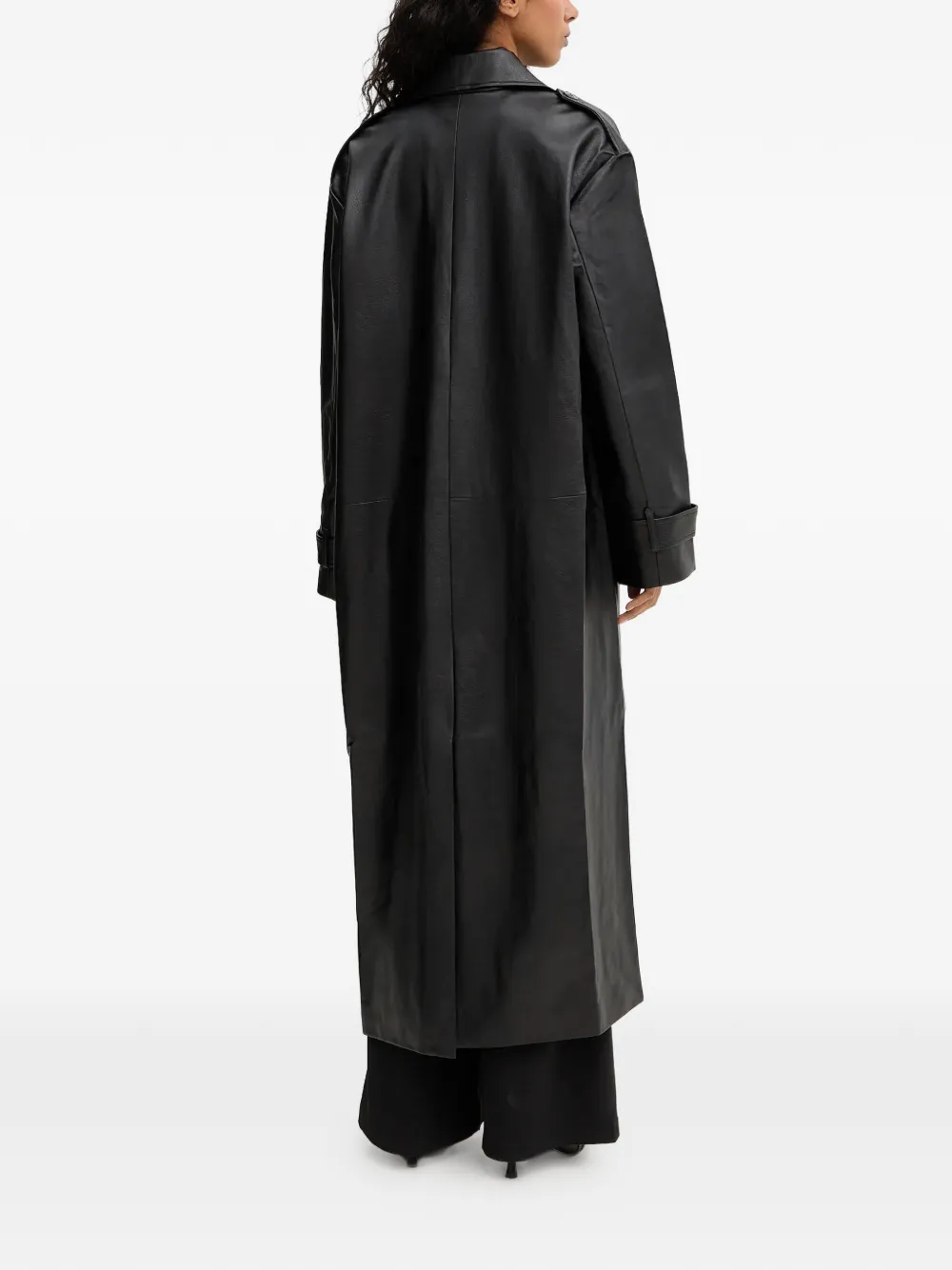  Bardot Button Coat - Black 