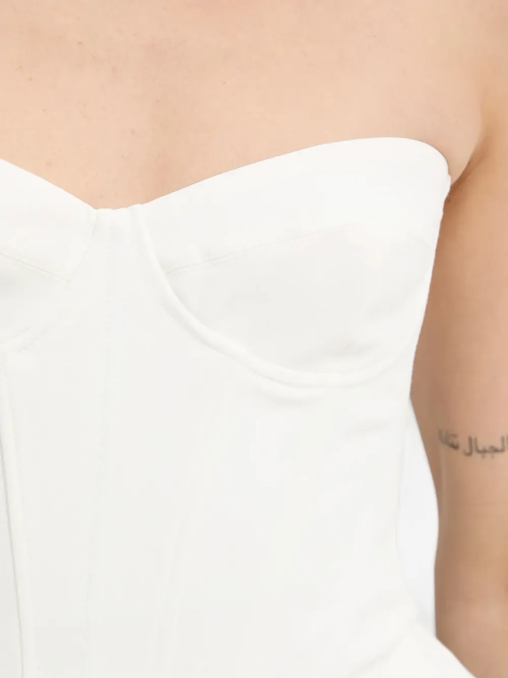 Cristo Strapless Bustier Top