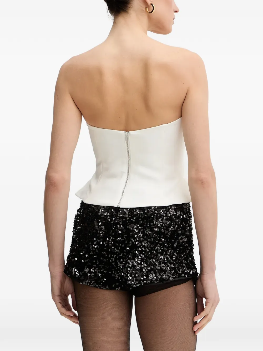 Cristo Strapless Bustier Top
