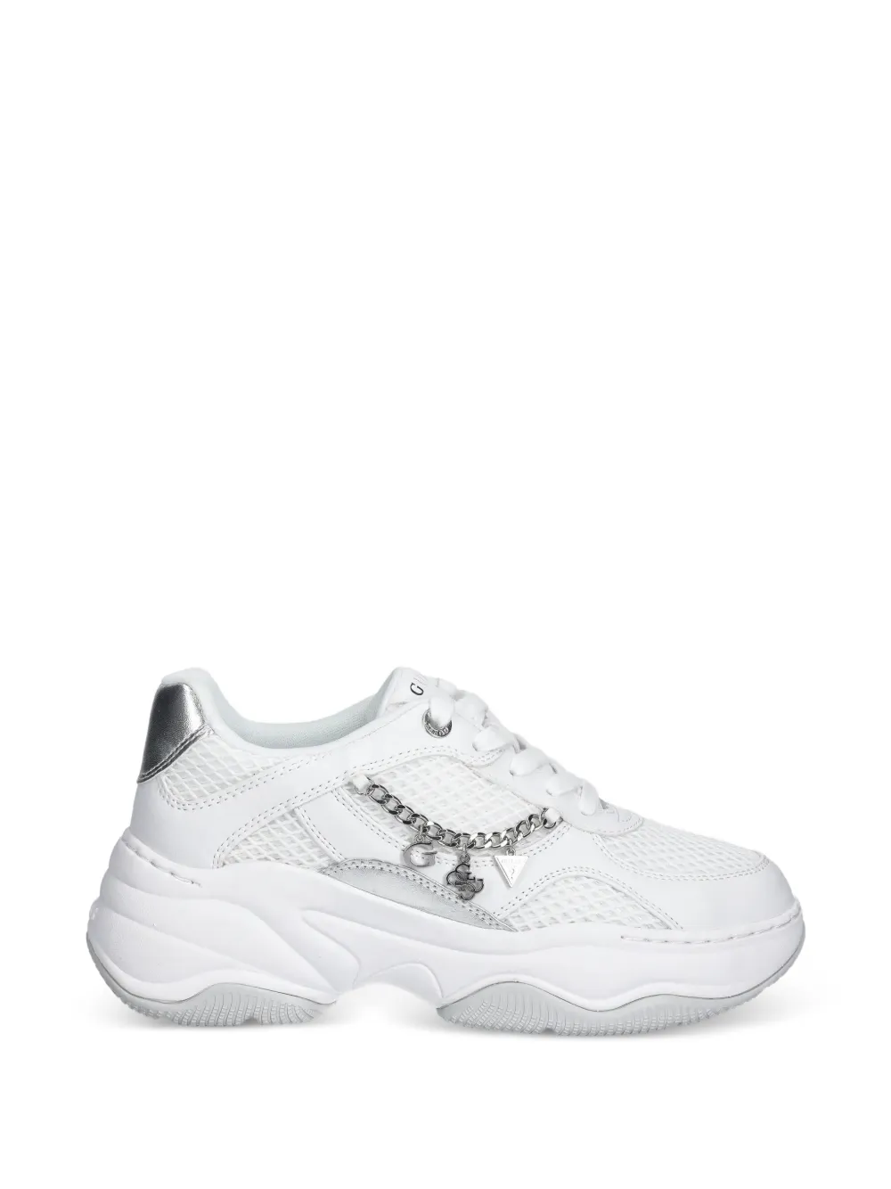 GUESS USA Harpa sneakers met kettingdetail Wit