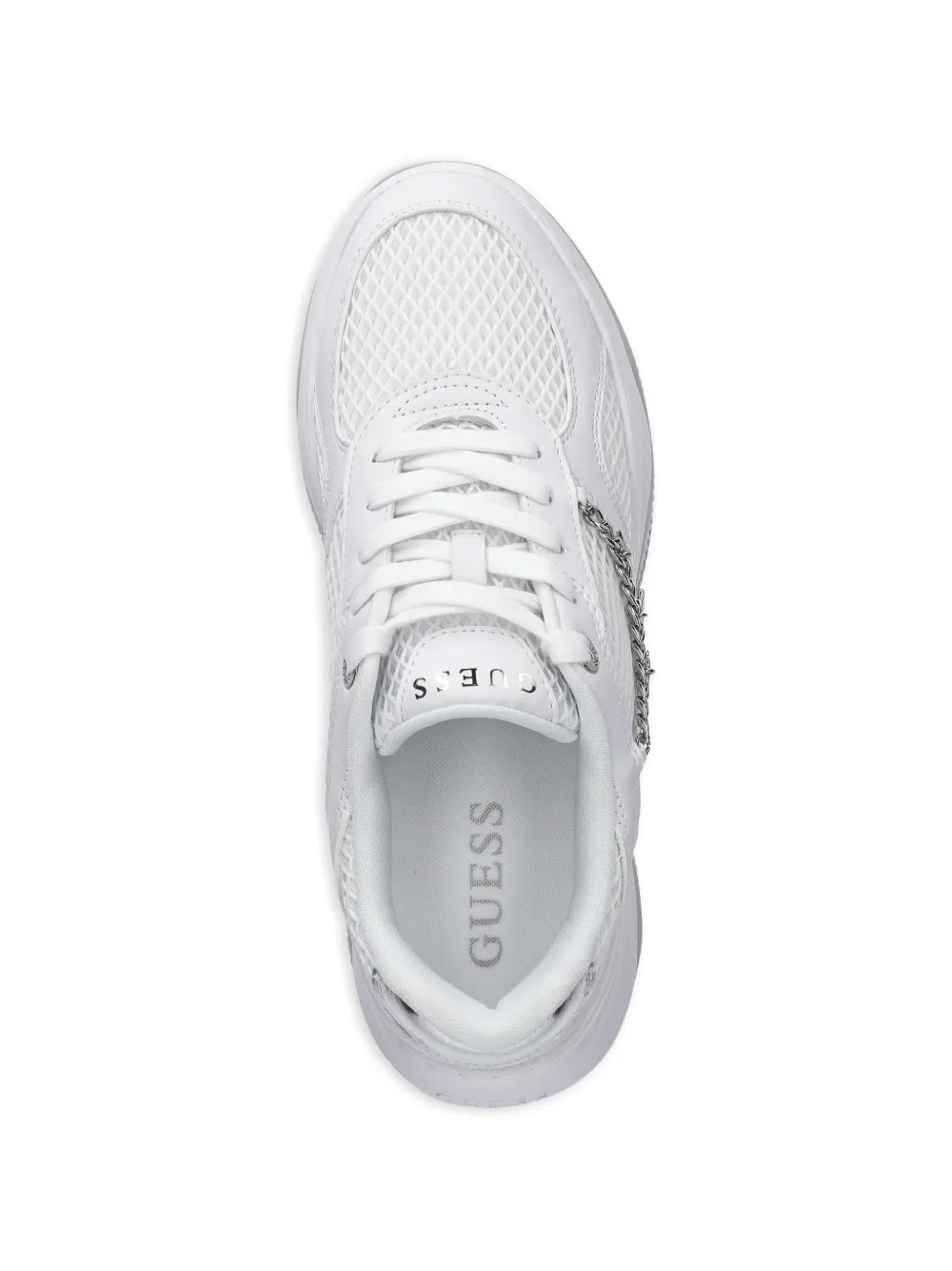 GUESS USA Harpa sneakers met kettingdetail Wit