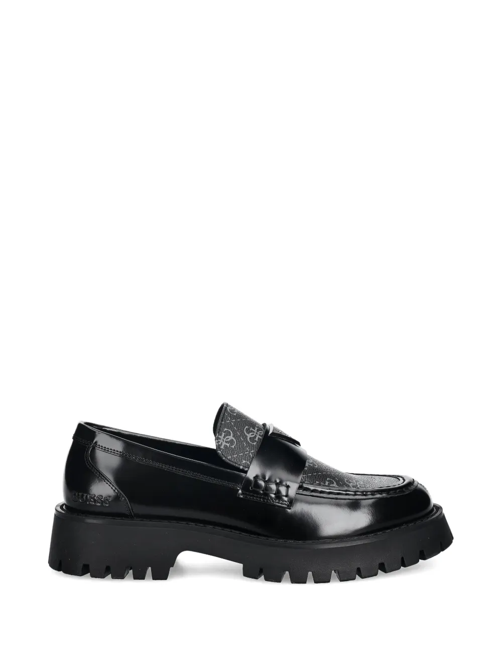 GUESS USA Gorizia leather loafers - Nero