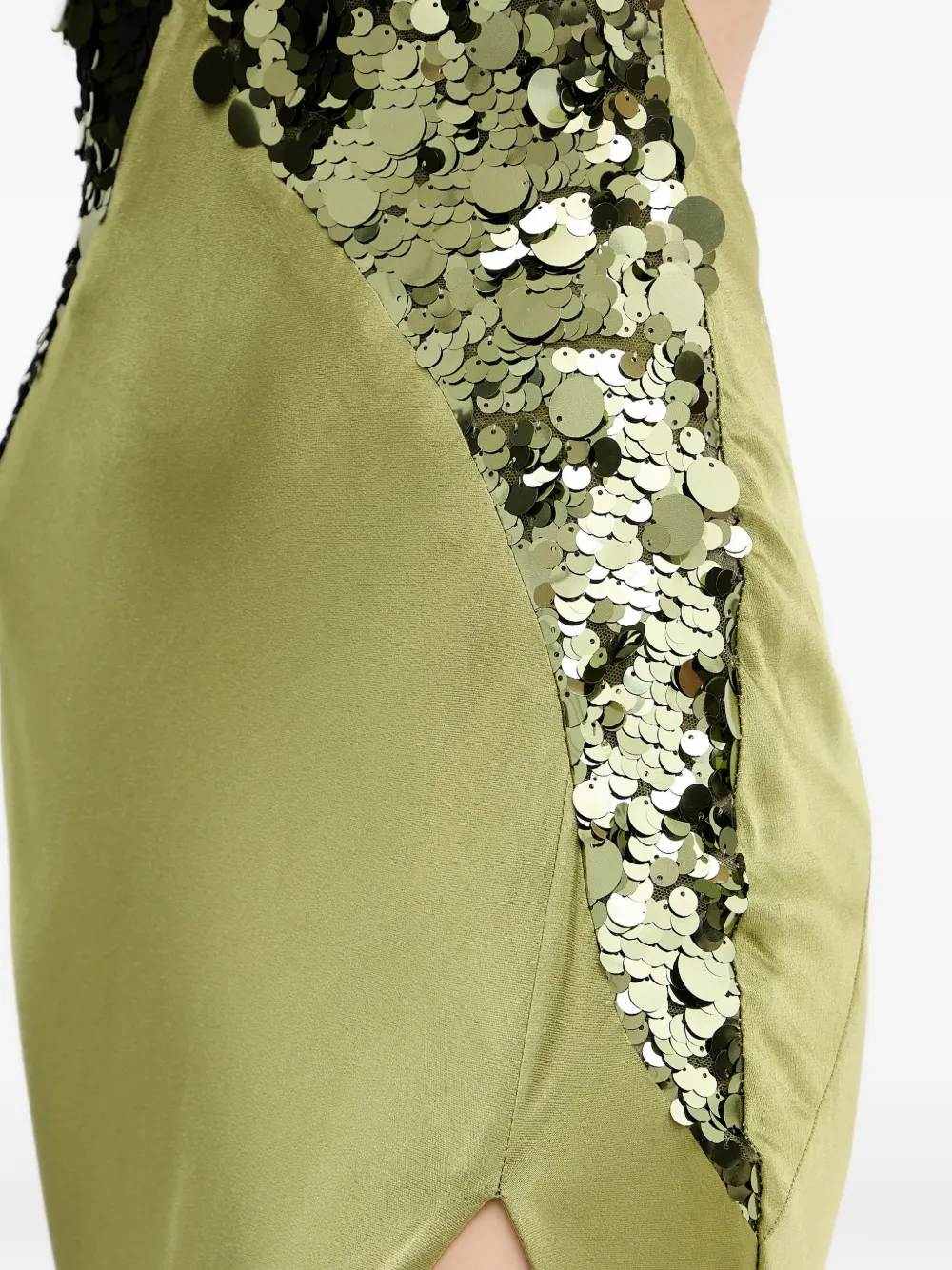 Yve Sequin-Embellished Maxi Dress