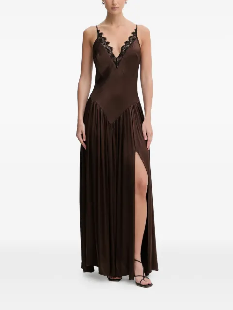 Bardot Aderia V-neck maxi dress