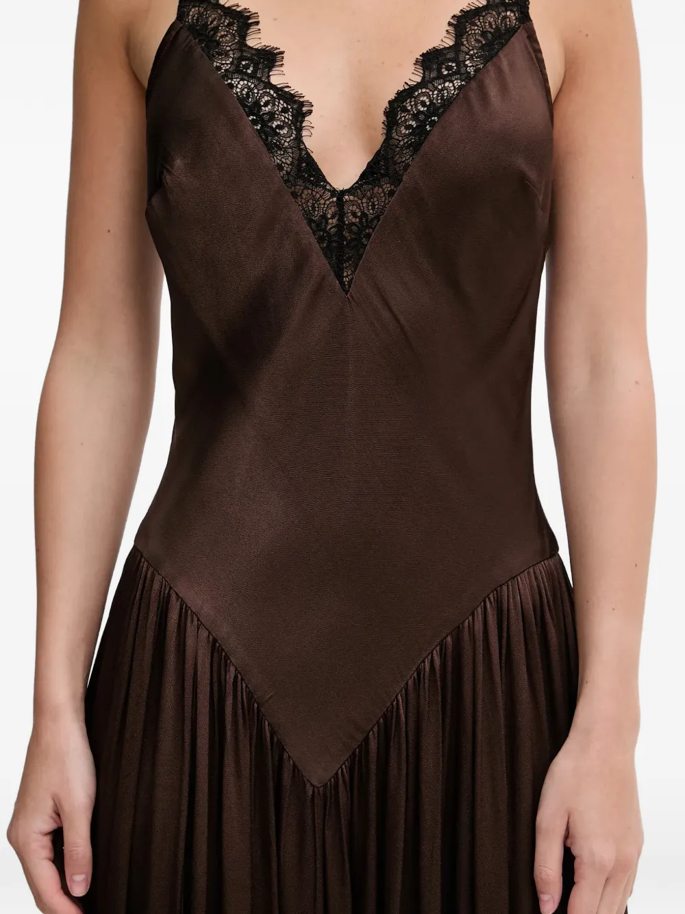 Aderia V-Neck Maxi Dress