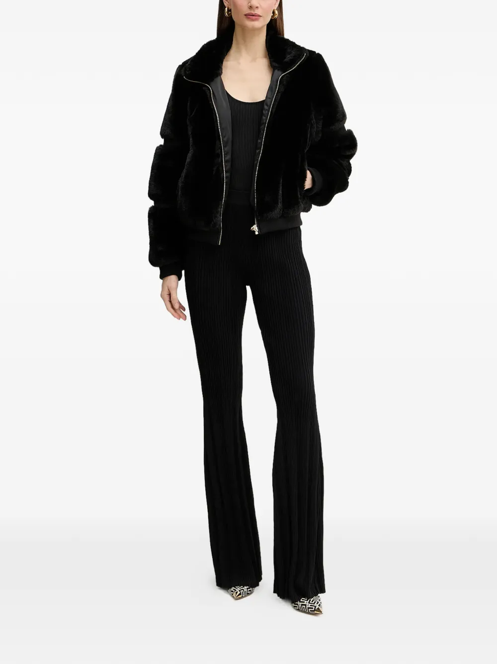  Guess Usa Long-sleeves Jacket - Black 